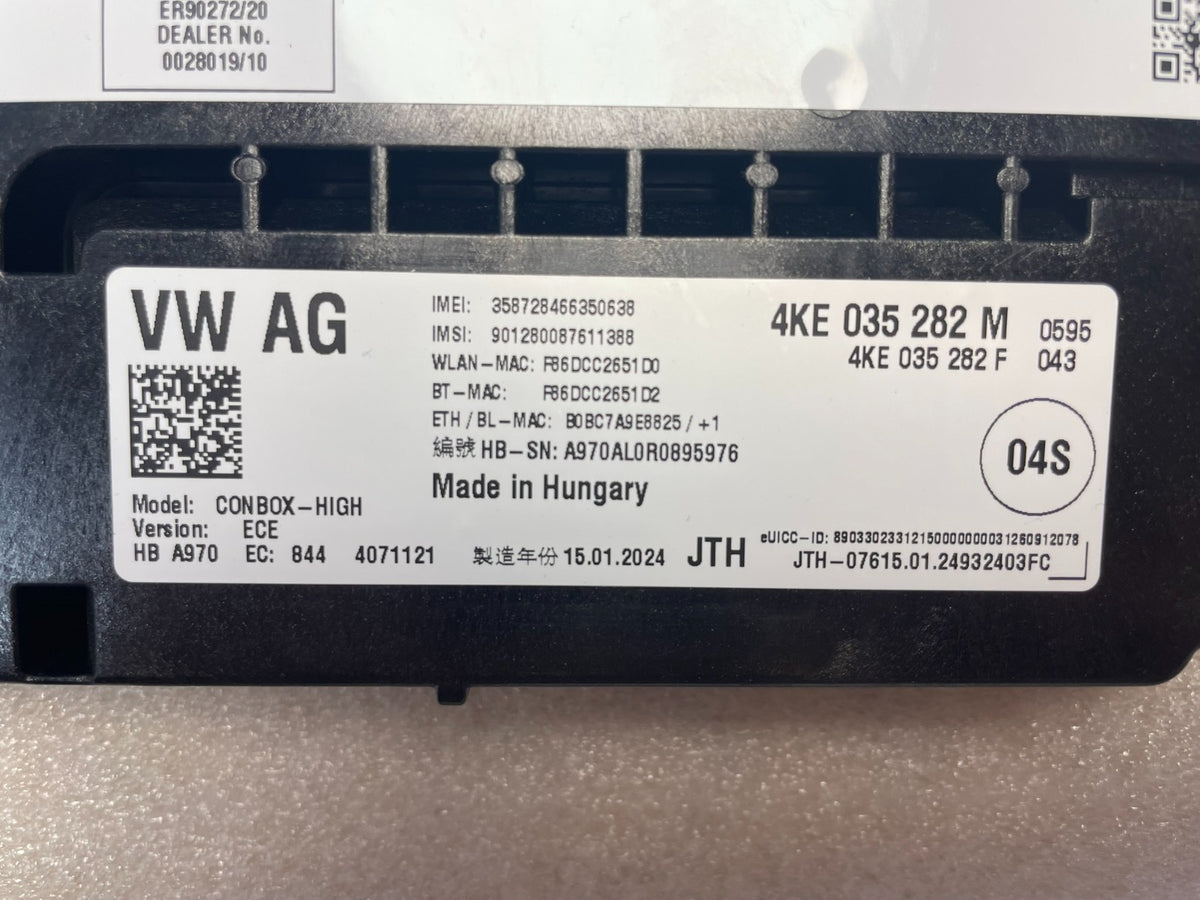 Audi A4 A5 A6 A7 A8 Q5 Q7 Q8 SOS Steuergerät Conbox High 4KE035282M – Bild 5