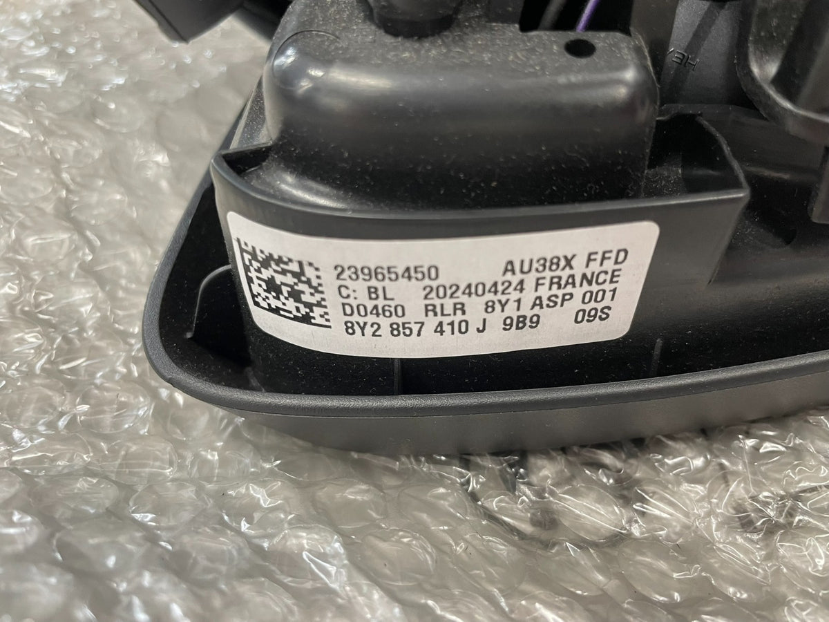 Audi A3 / S3 / RS3 8Y zpětné zrcátko pravé s kamerou 360° RHD 8Y2857410J 9B9 originál . – obrázek 2