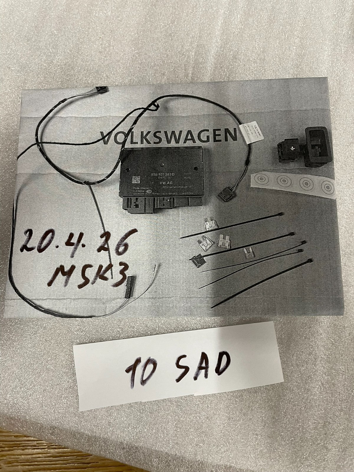 Audi A5 / A6 / Q5 / Q6 e-tron Elektronik-Satz Anhängerkupplung 85B907383D 8W0959511 8W5867255 Original – Bild 11