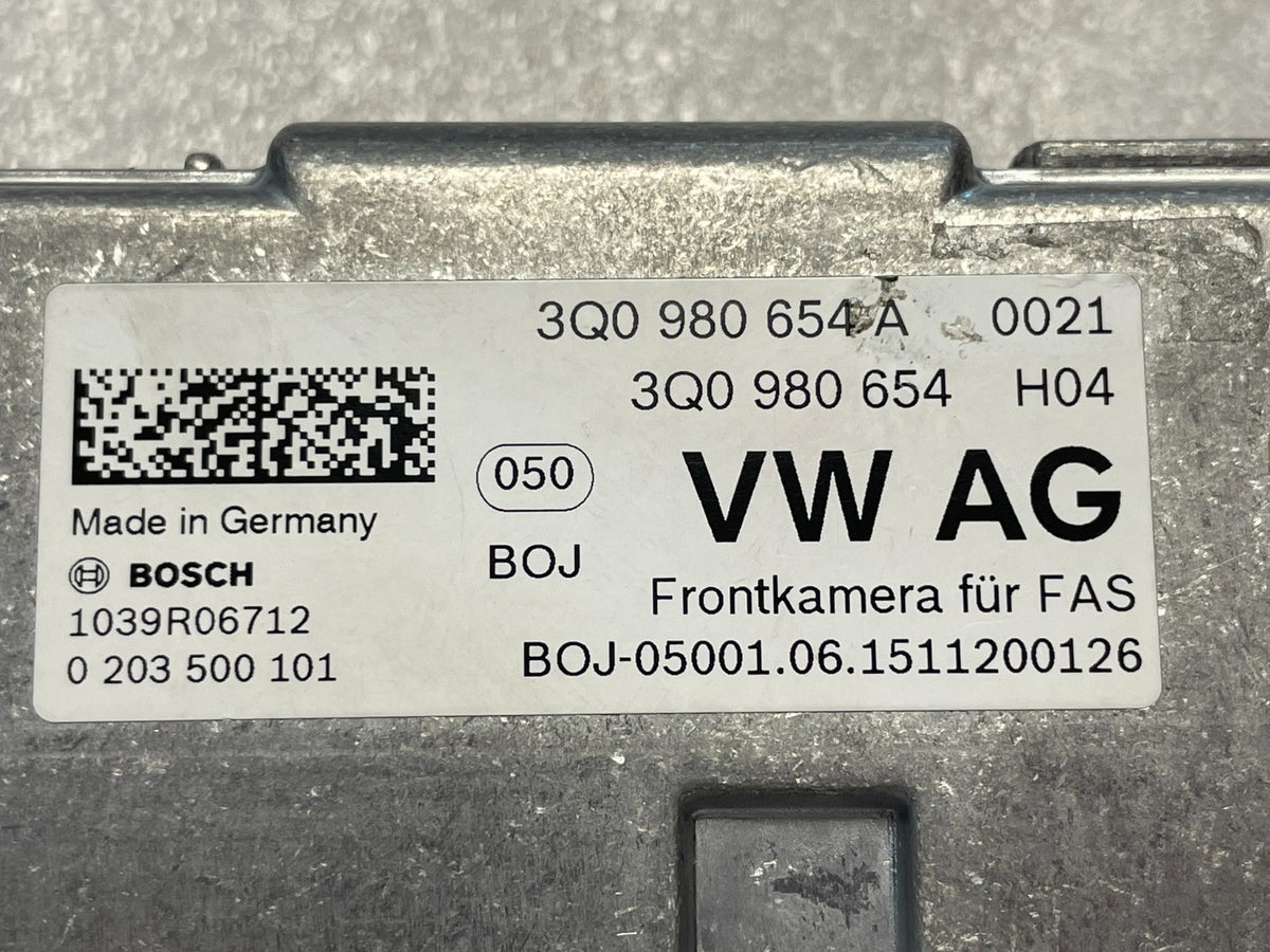 VW Škoda Audi Seat kamera čelního skla asistenčních systémů 3Q0980654A – obrázek 3