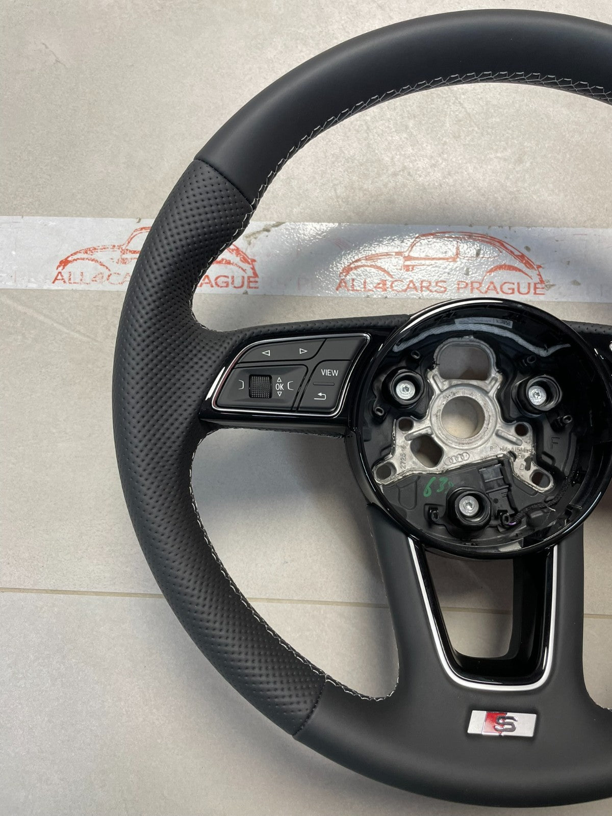 Audi Q2 sportovní volant S-Line perforovaná kůže – 81A419091T – obrázek 11
