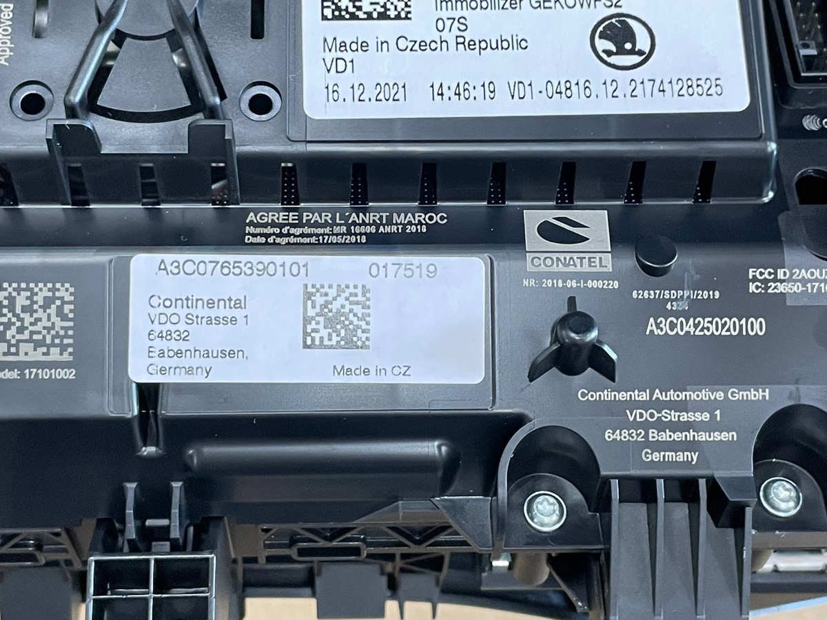 Škoda Kodiaq / Karoq Instrument Cluster Virtual Cockpit 565920790F Original – image 20