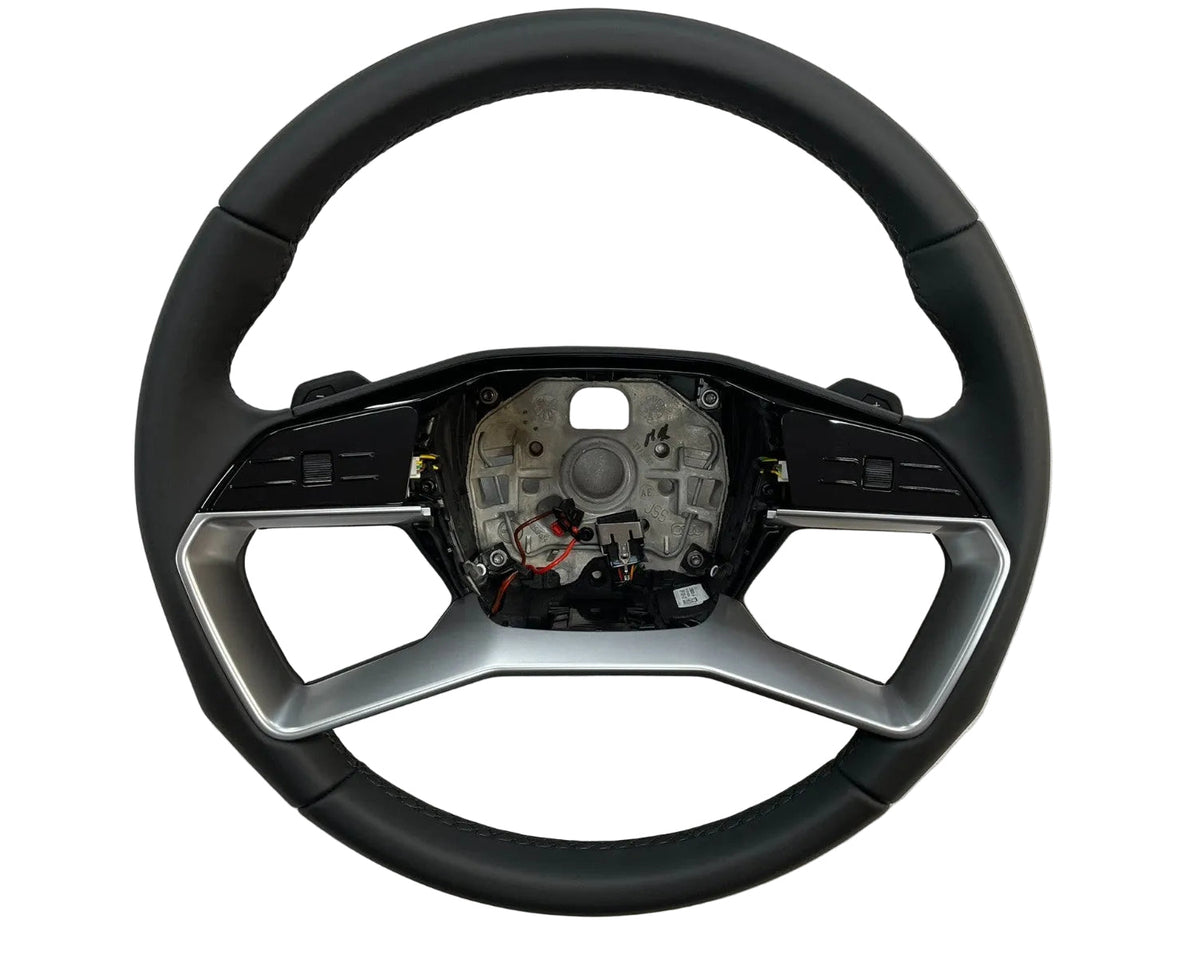 Audi A6 e-tron / Q6 e-tron Lenkrad beheizt Multifunktion Leder mit Schaltwippen 85E419091DK INU Original .
