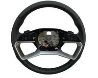 Audi A6 e-tron / Q6 e-tron Lenkrad beheizt Multifunktion Leder mit Schaltwippen 85E419091DK INU Original .