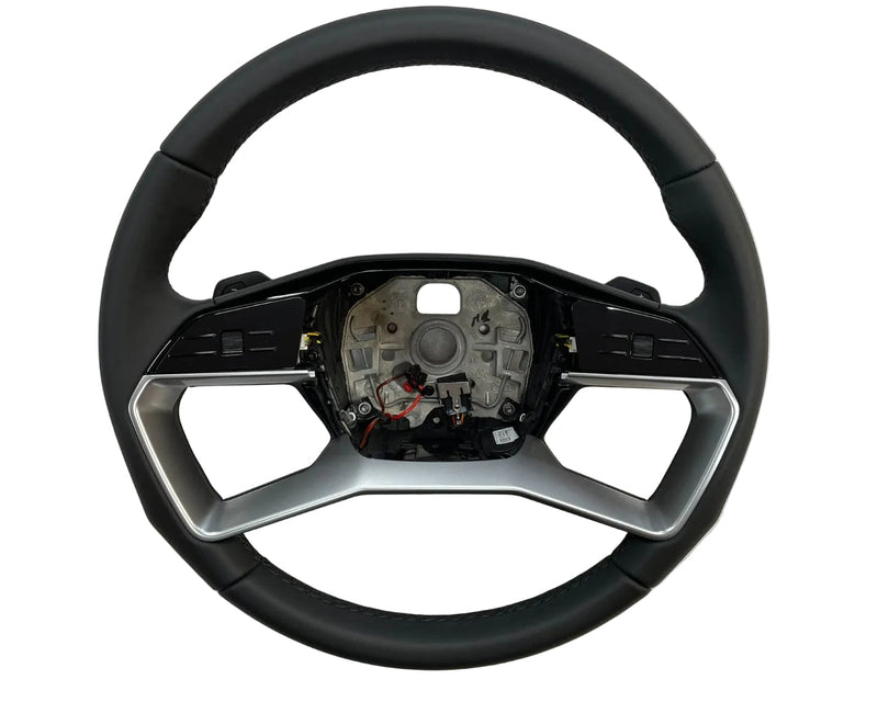 Audi A6 e-tron / Q6 e-tron Lenkrad beheizt Multifunktion Leder mit Schaltwippen 85E419091DK INU Original .