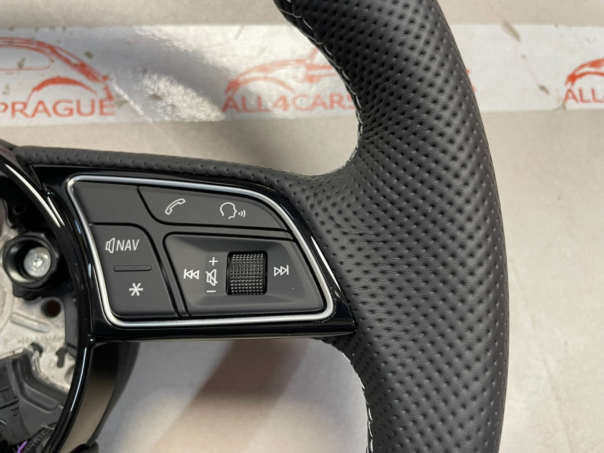 Audi Q2 sportovní volant S-Line perforovaná kůže – 81A419091T – obrázek 7