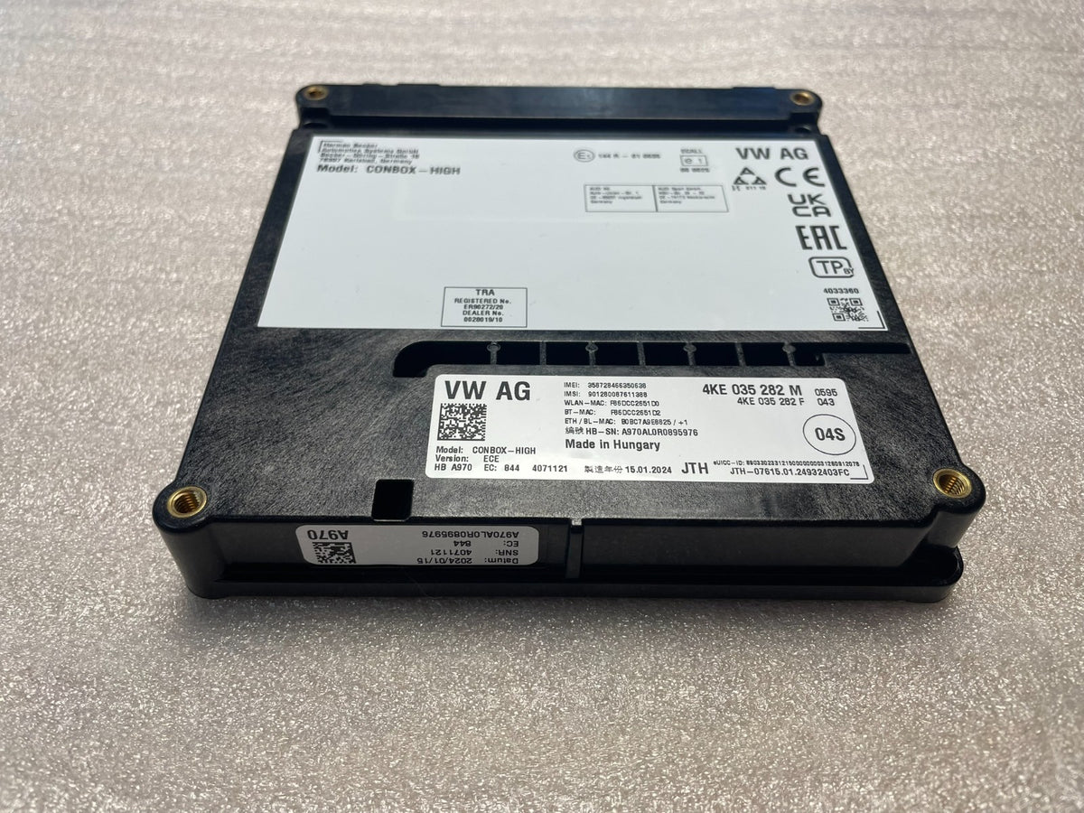 Volkswagen Touareg III CR7 / 760 SOS Control Unit ConBox High 4KE035282M Original – image 8
