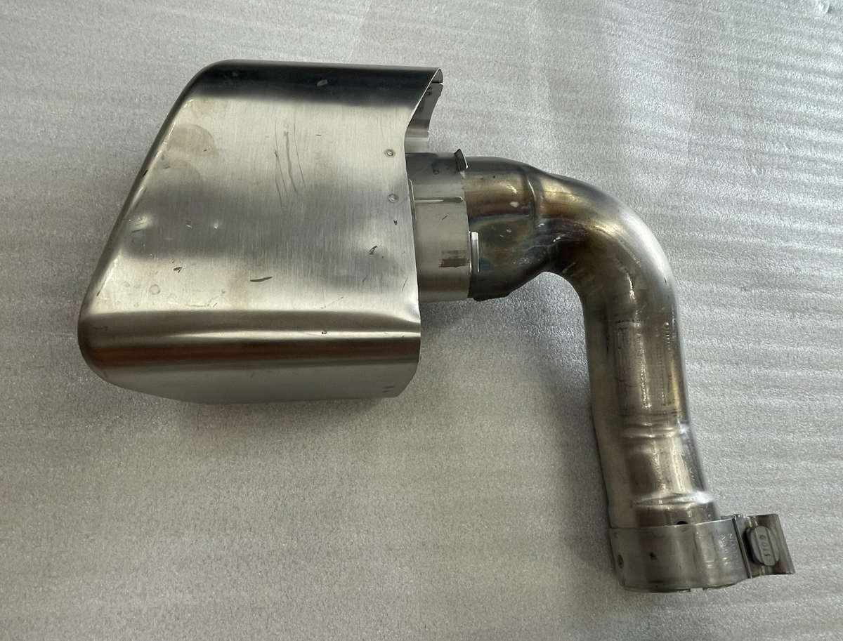 Porsche Cayenne 9Y Exhaust Tips Set Left + Right 9Y0253825 / 9Y0253826 Original – image 5