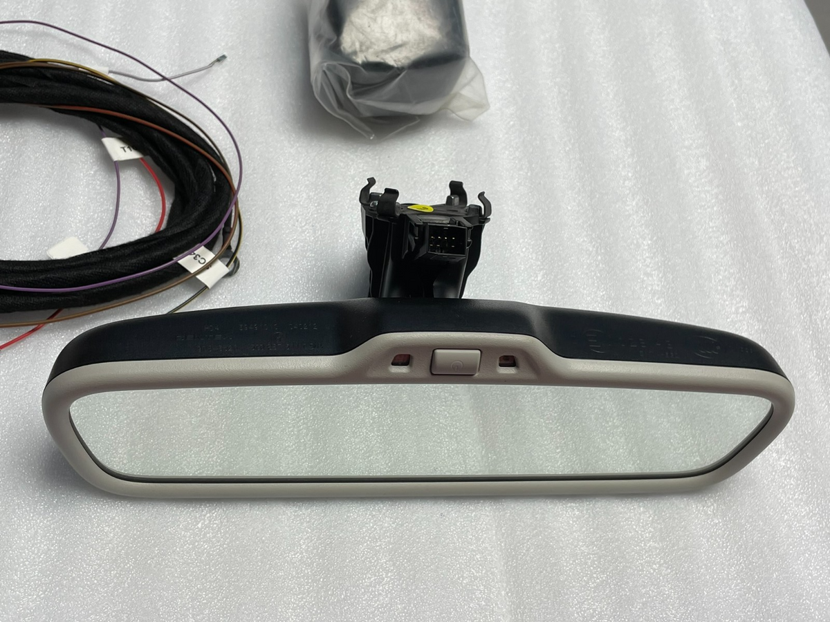 VW Golf 7 Interior Rearview Mirror, Set with Mirror and Cover 5G0857511C – image 16