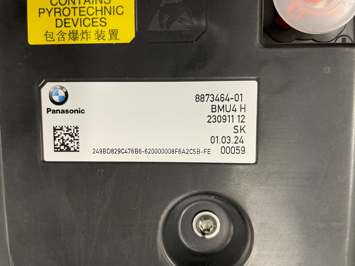 BMW 5/7/i3/i4/iX/X1/X2/iX3 řídicí jednotka správy baterie (SME) 61278873464 – obrázek 7