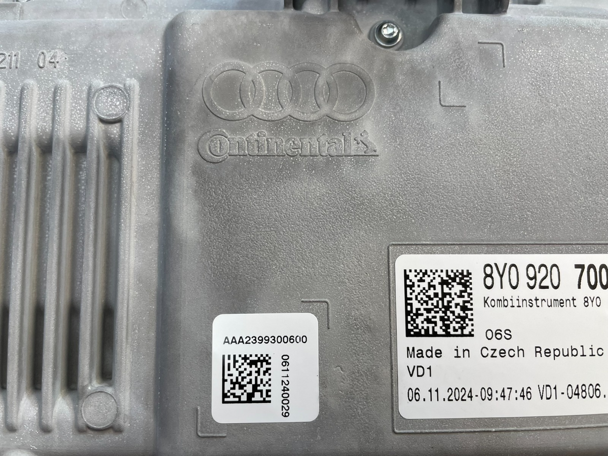 Audi A3 / S3 / RS3 8Y Kombiinstrument Virtual Cockpit 8Y0920700E Original . – Bild 11