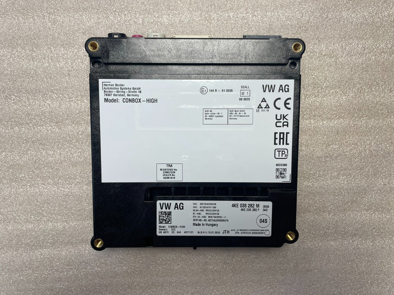 Audi A4 A5 A6 A7 A8 Q5 Q7 Q8 SOS Steuergerät Conbox High 4KE035282M