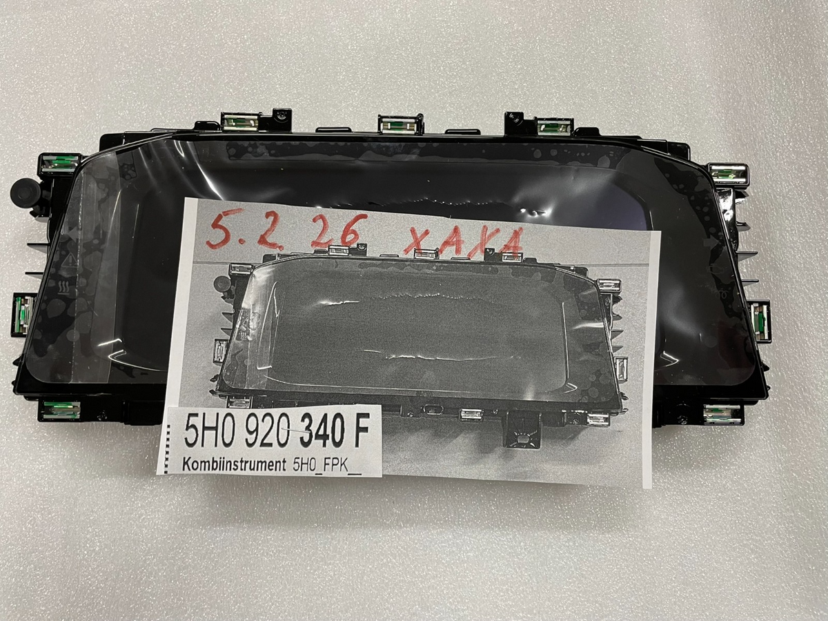 VW Crafter / Golf VIII / Caddy / Transporter / Multivan digitales Kombiinstrument Virtual Cockpit 5H0920340F Original – Bild 14