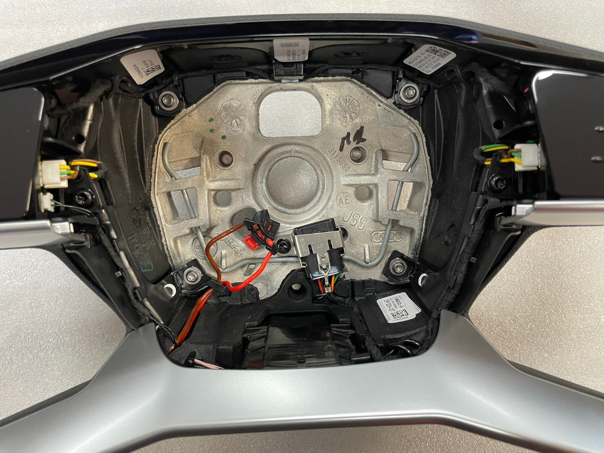 Audi A6 e-tron / Q6 e-tron Lenkrad beheizt Multifunktion Leder mit Schaltwippen 85E419091DK INU Original . – Bild 10
