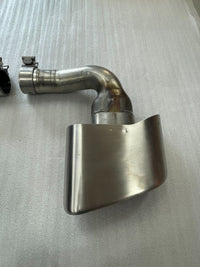 Porsche Cayenne 9Y Exhaust Tips Set Left + Right 9Y0253825 / 9Y0253826 Original – image 2