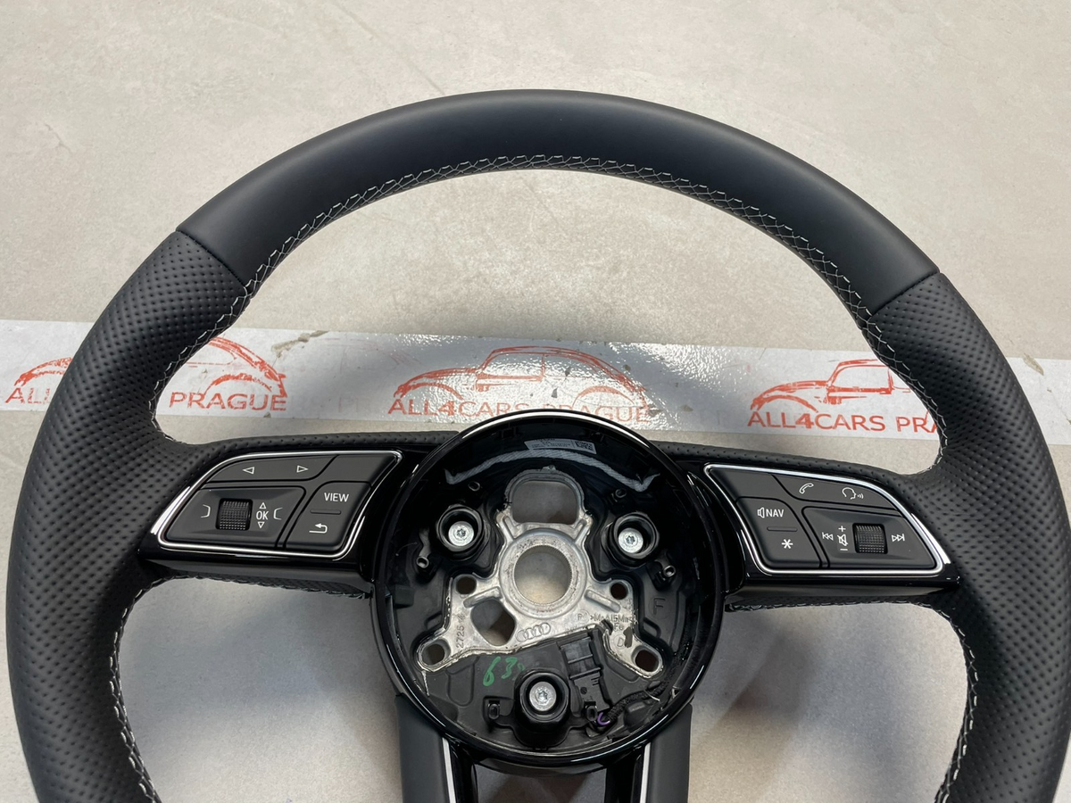 Audi Q2 sportovní volant S-Line perforovaná kůže – 81A419091T – obrázek 13