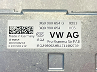 VW Škoda Audi Seat přední kamera asistenčních systémů 3Q0980654G – obrázek 2