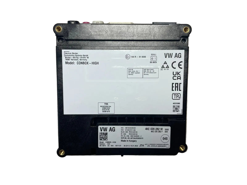 Volkswagen Touareg III CR7 / 760 SOS Control Unit ConBox High 4KE035282M Original