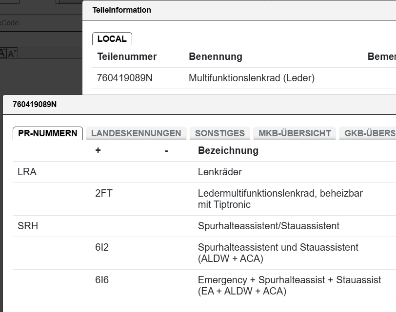 Volkswagen Touareg CR7 Sportlenkrad beheizt, kapazitiv, unten abgeflacht 760419089N – Bild 4