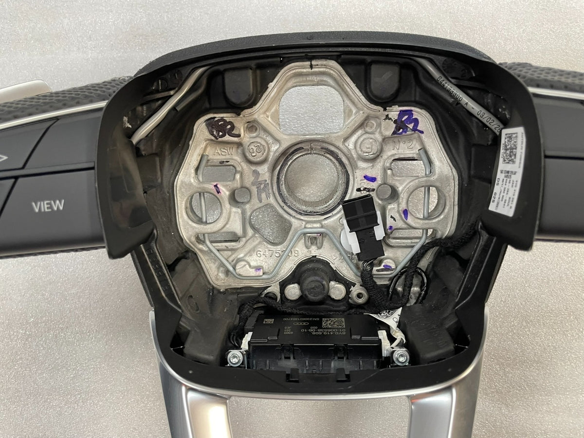 Audi A3 / S3 8Y Lenkrad Sport Multifunktion S kapazitiv mit Schaltwippen 8Y0419091R JAH Original. – Bild 6
