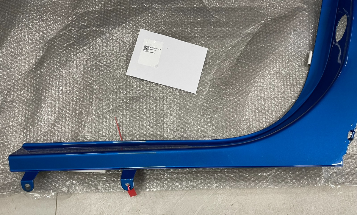 Audi R8 4S B-Säulen-Abdeckung links, blau 4S0853959 – Bild 4