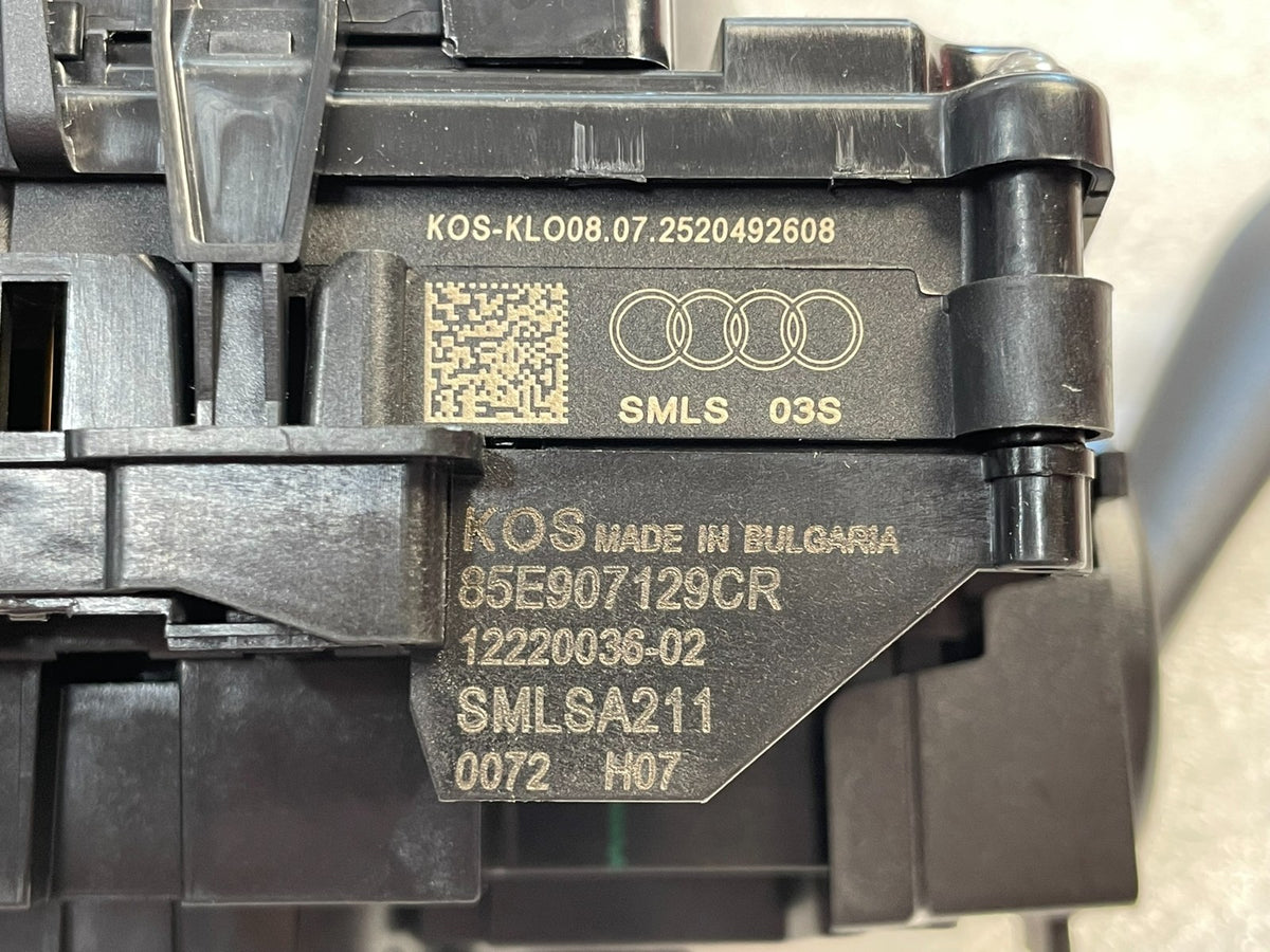 Audi A5 Q5 A6 Q6 e-tron Kombischalter Lenkradring 85E907129CR – Bild 2