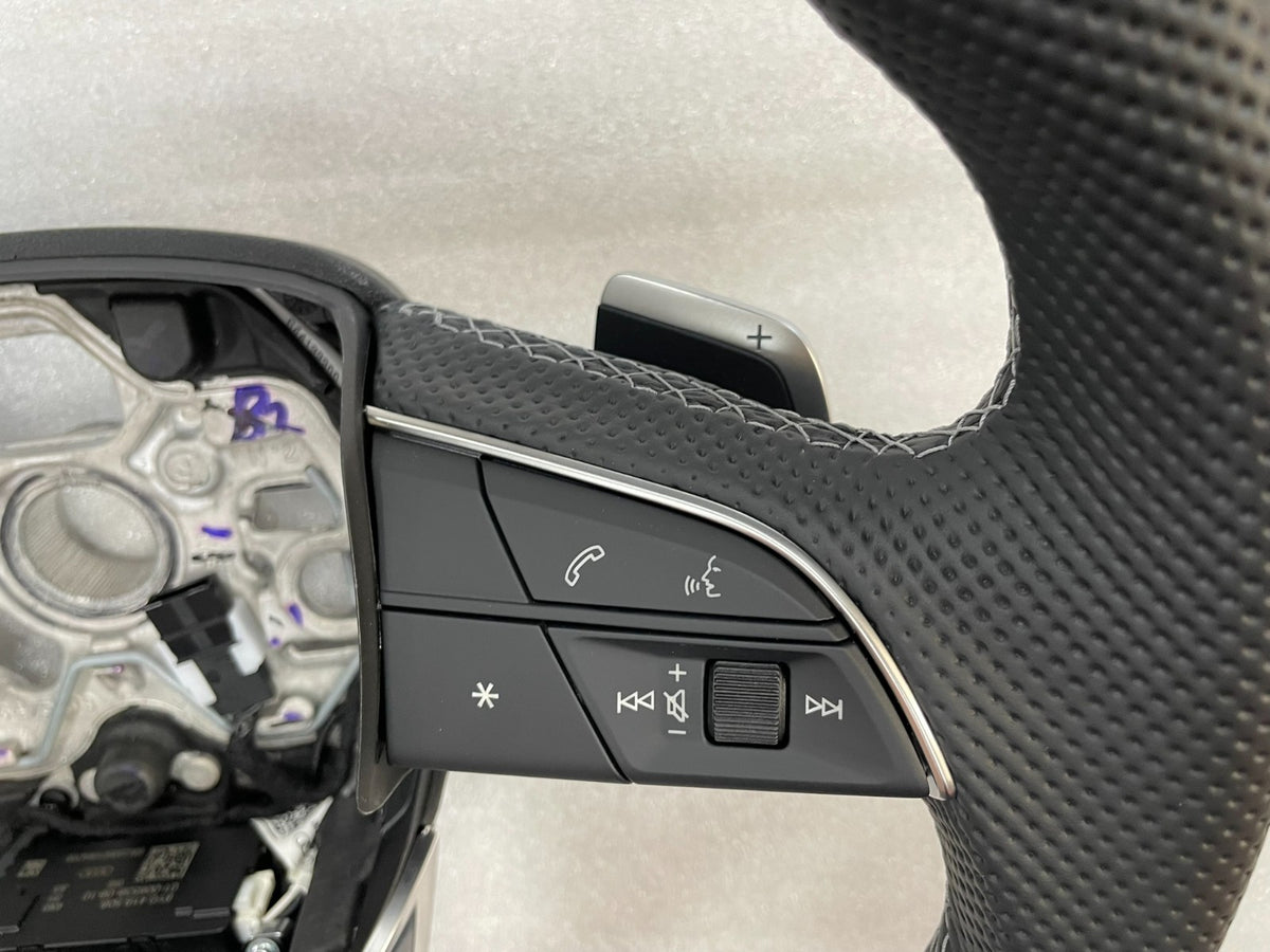 Audi A3 / S3 8Y Lenkrad Sport Multifunktion S kapazitiv mit Schaltwippen 8Y0419091R JAH Original. – Bild 7