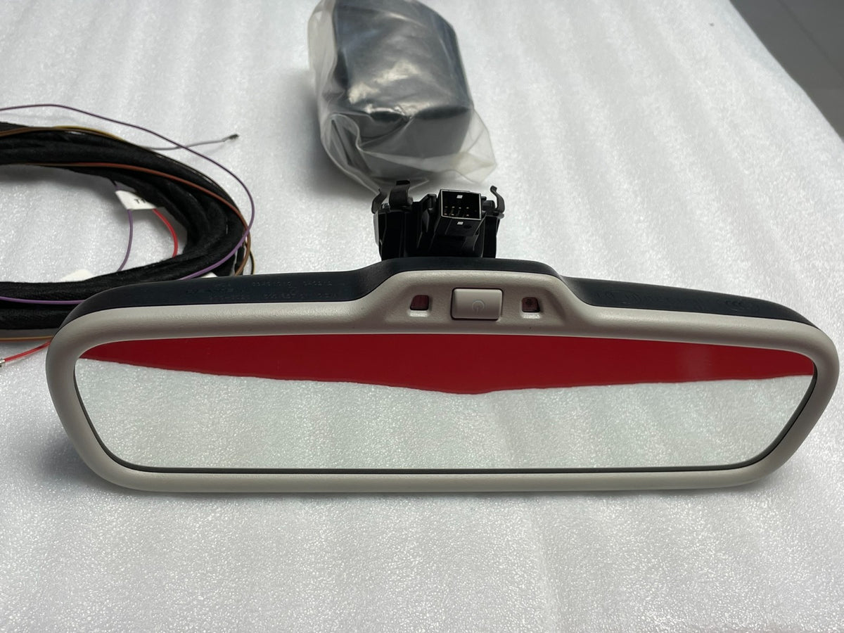 VW Golf 7 Interior Rearview Mirror, Set with Mirror and Cover 5G0857511C – image 17
