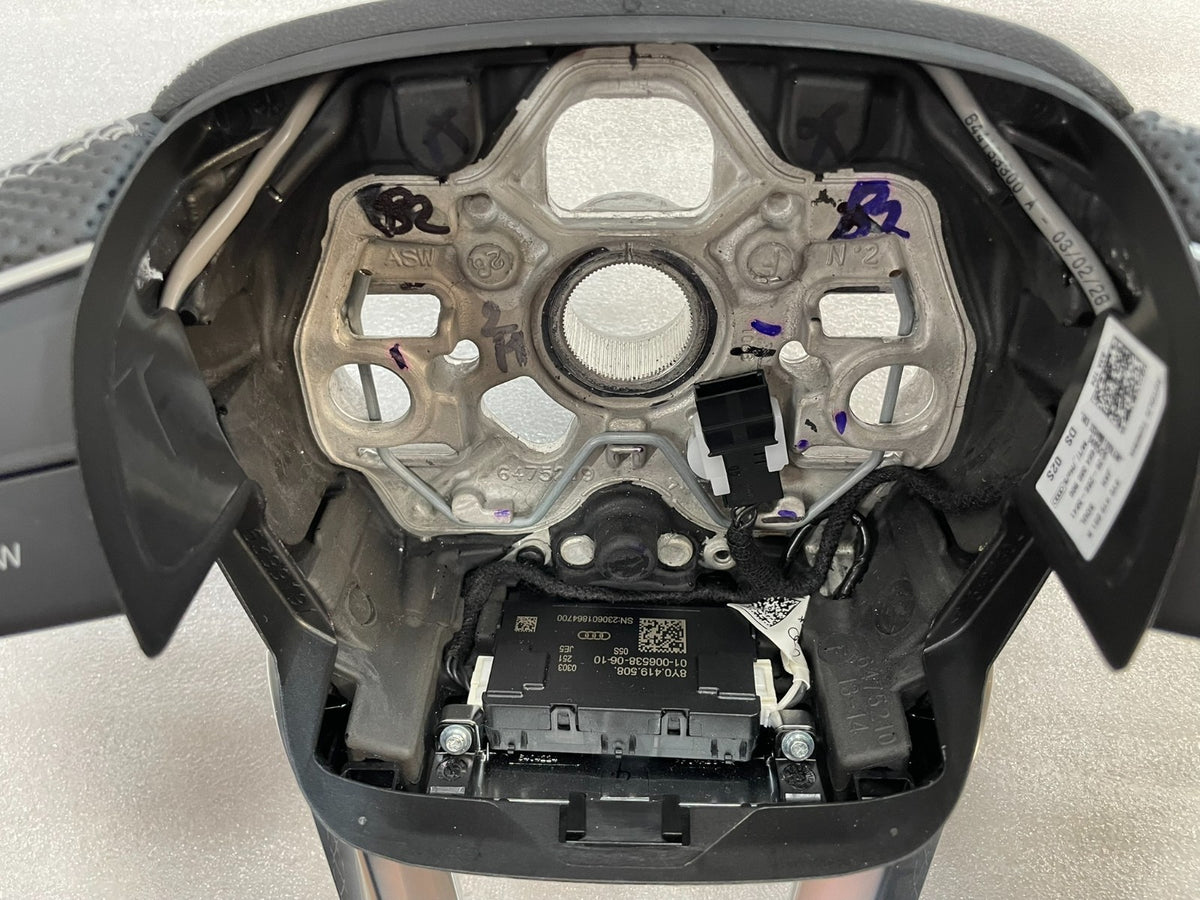 Audi A3 / S3 8Y Lenkrad Sport Multifunktion S kapazitiv mit Schaltwippen 8Y0419091R JAH Original. – Bild 8