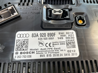 Audi Q3 / RS Q3 F3 přístrojový panel Virtual Cockpit 83A920890F originál . – obrázek 16