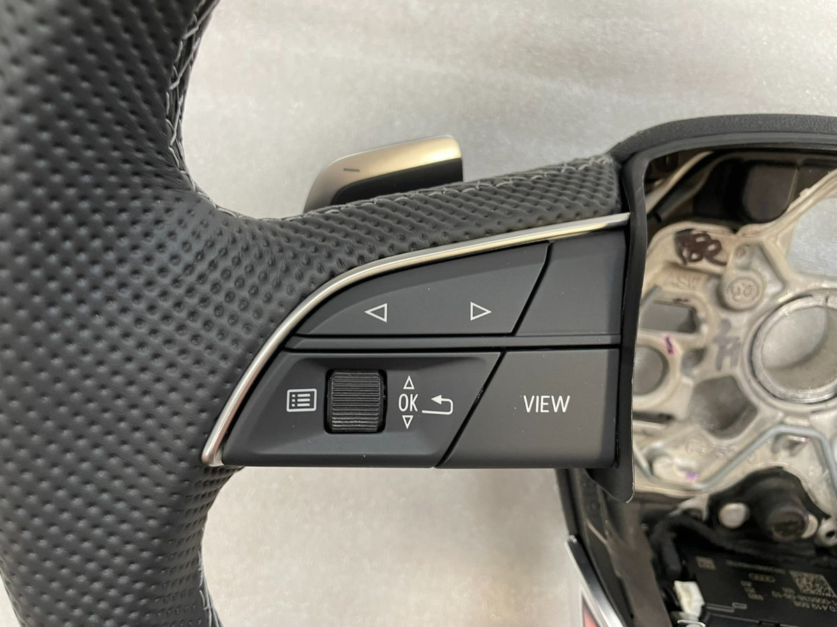 Audi A3 / S3 8Y Lenkrad Sport Multifunktion S kapazitiv mit Schaltwippen 8Y0419091R JAH Original. – Bild 5