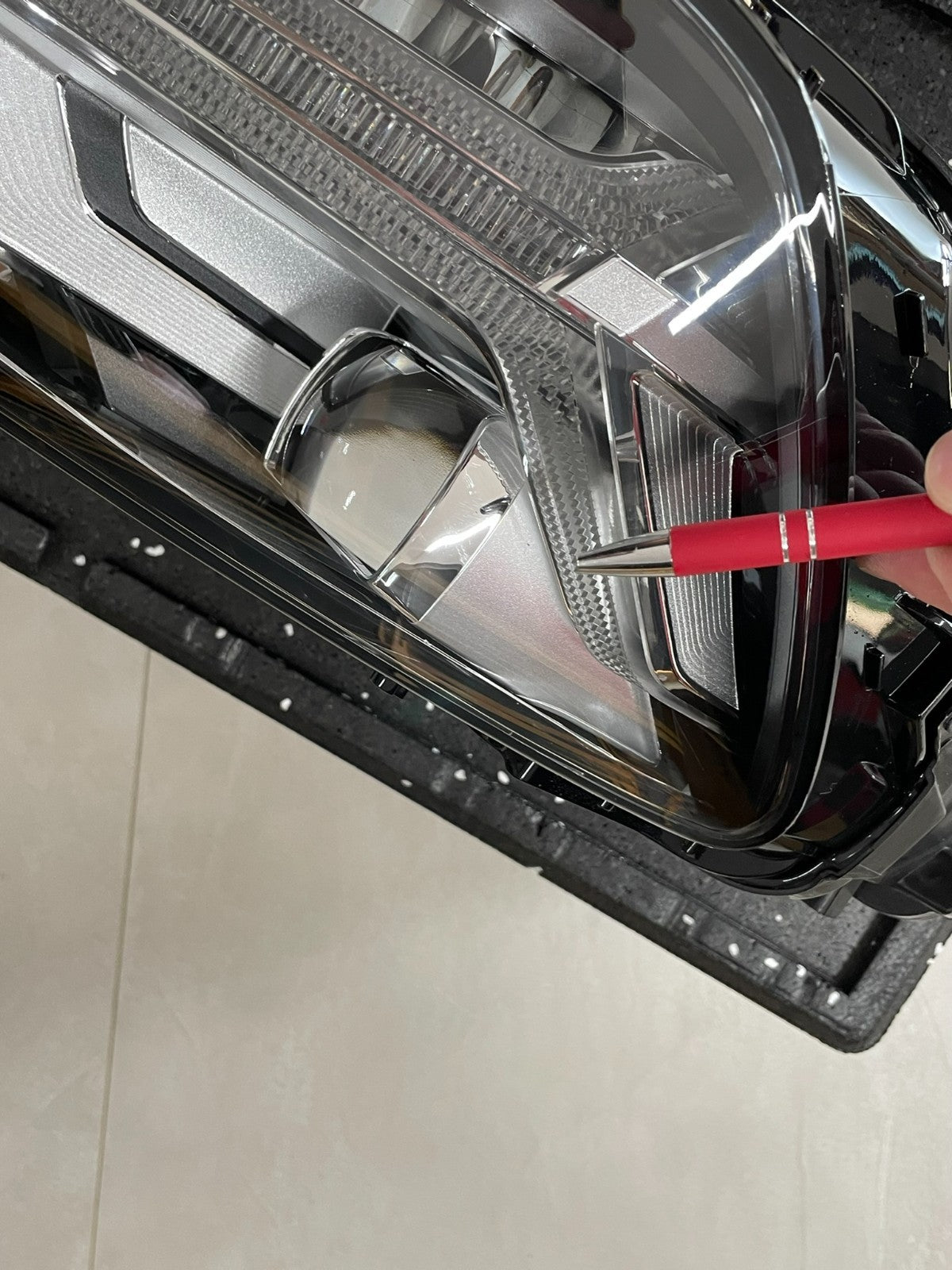 Audi Q7 4M LED světlomet pravý 4M0941034 - Originál – obrázek 10