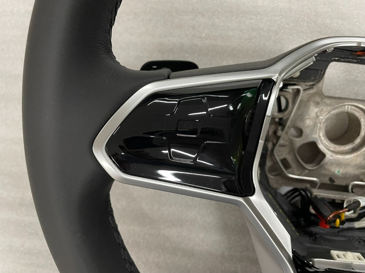 Volkswagen Touareg CR7 Sportlenkrad beheizt, kapazitiv, unten abgeflacht 760419089N – Bild 5