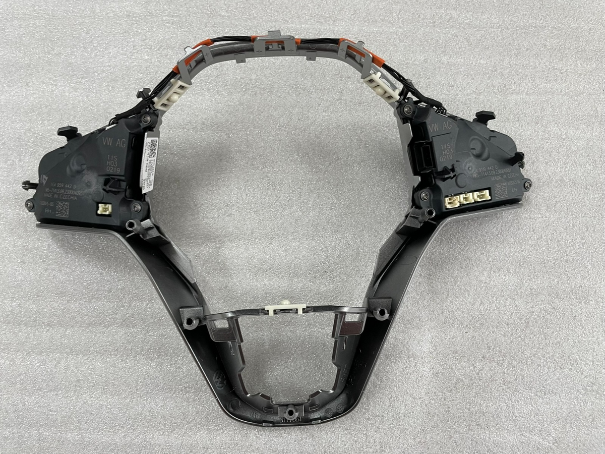 Volkswagen Touareg Multifunktionslenkrad-Tasten mit Abdeckung 1EA959442D Original – Bild 8