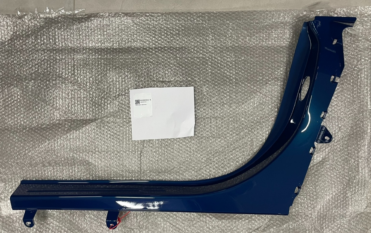 Audi R8 4S B-pillar trim left blue 4S0853959 – image 5