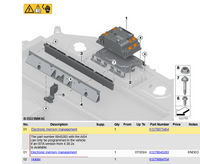 BMW 5/7/i3/i4/iX/X1/X2/iX3 řídicí jednotka správy baterie (SME) 61278873464 – obrázek 3