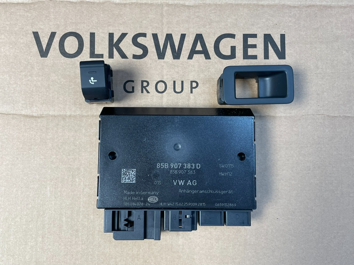 Audi A5 / A6 / Q5 / Q6 e-tron Elektronik-Satz Anhängerkupplung 85B907383D 8W0959511 8W5867255 Original – Bild 9