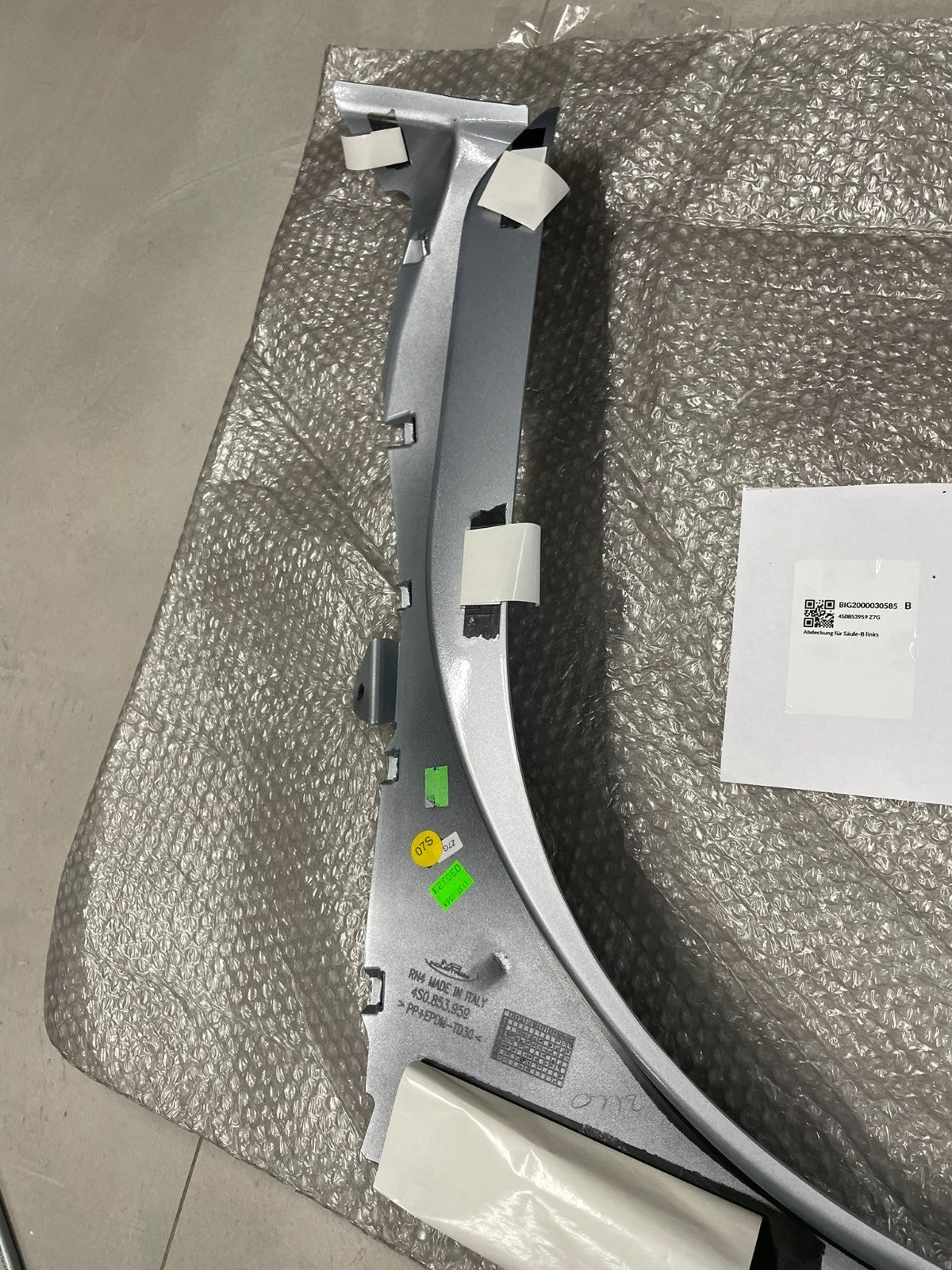 Audi R8 4S B-Säulenverkleidung links silber 4S0853959 Z7G – Bild 21