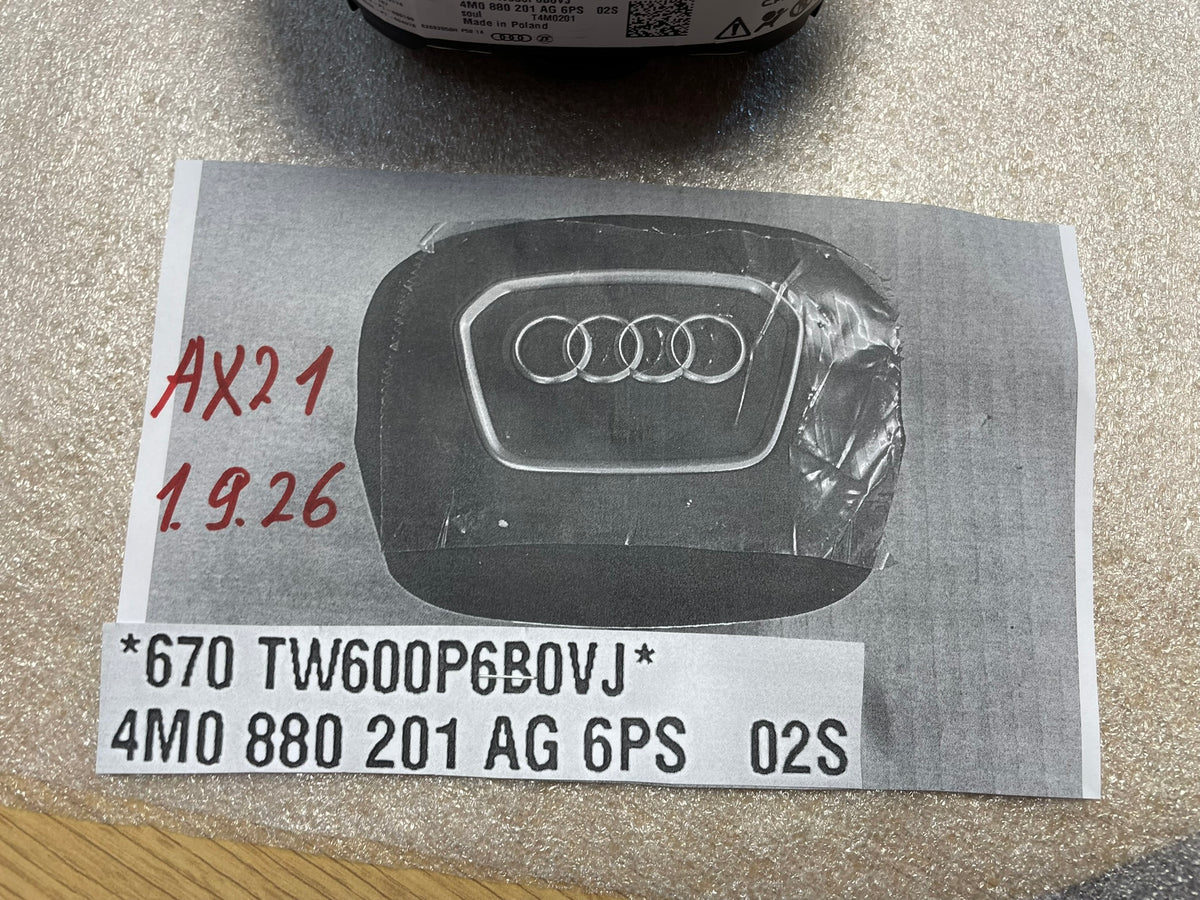 Audi Q7 4M / Q8 4M airbag řidiče do volantu 4M0 880 201 AG 6PS
