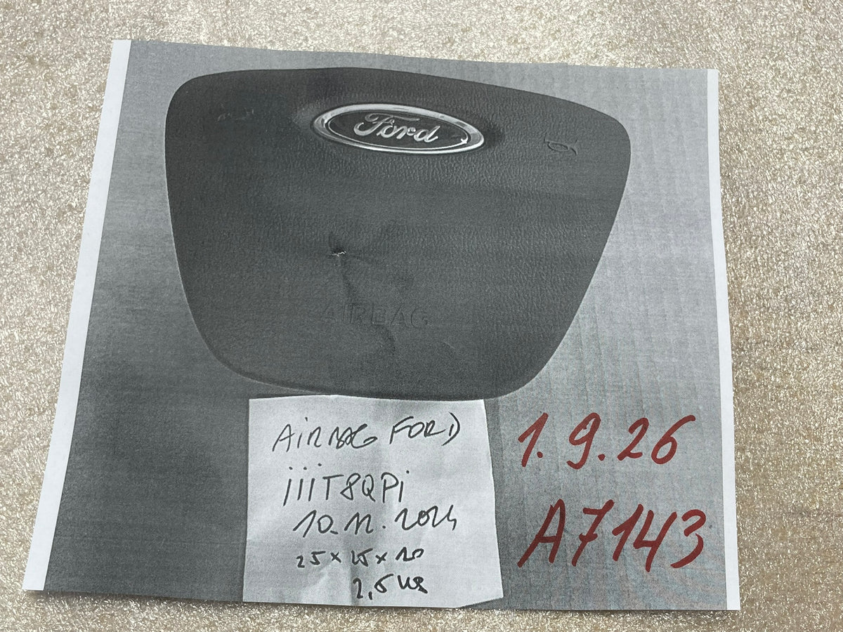 Ford Puma J2K CF7 2019–2024 airbag řidiče do volantu P1TB-A042B85-AAW 2632463
