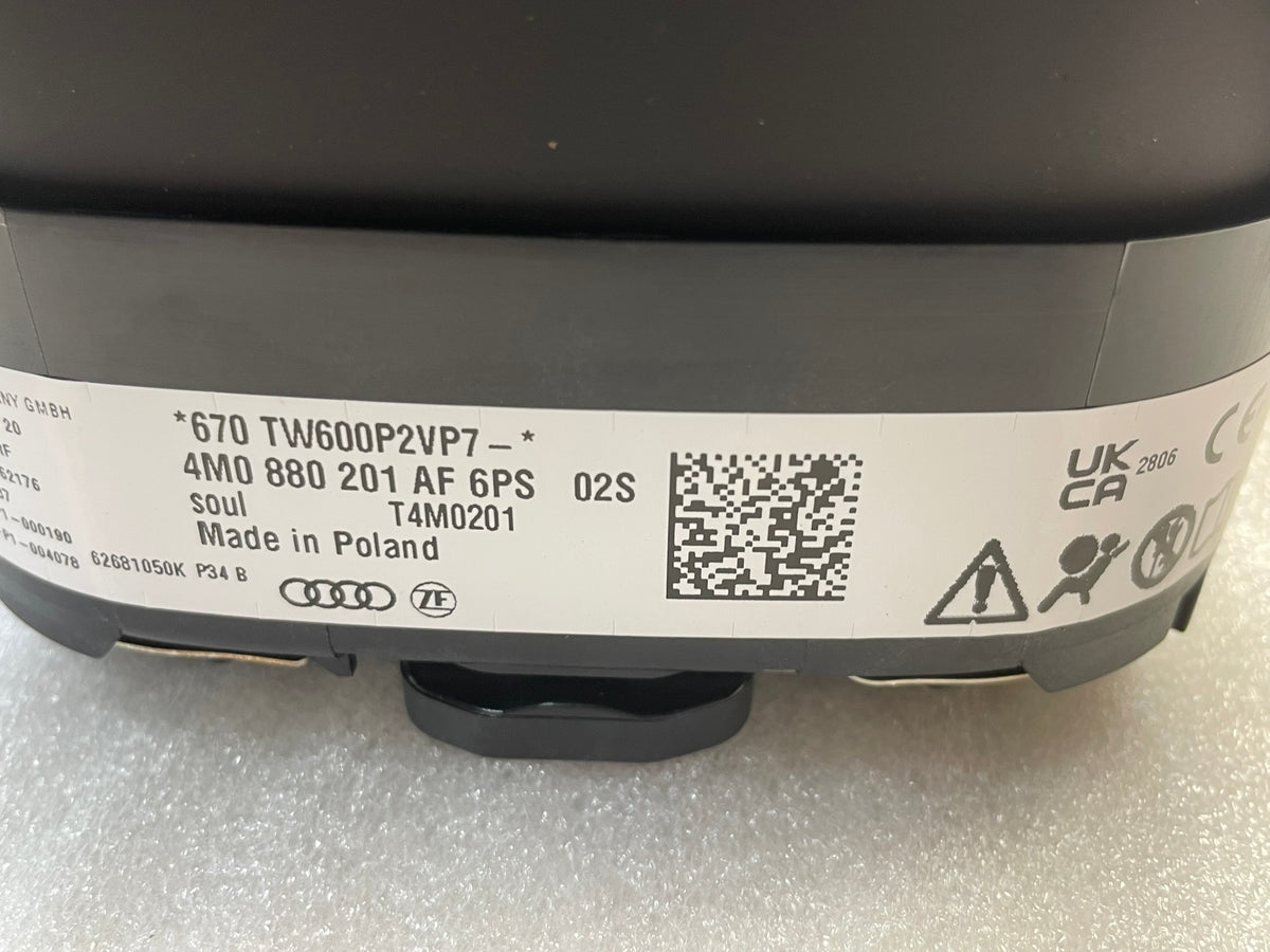 Airbag řidiče Audi Q7 Q8 - 4M0880201AF Orig.