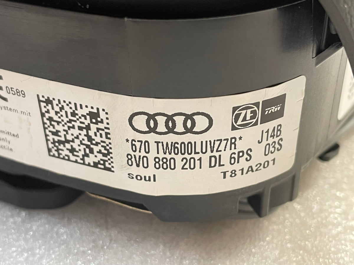 Airbag řidiče Audi A3 / S3 – 8V0880201DL Orig.