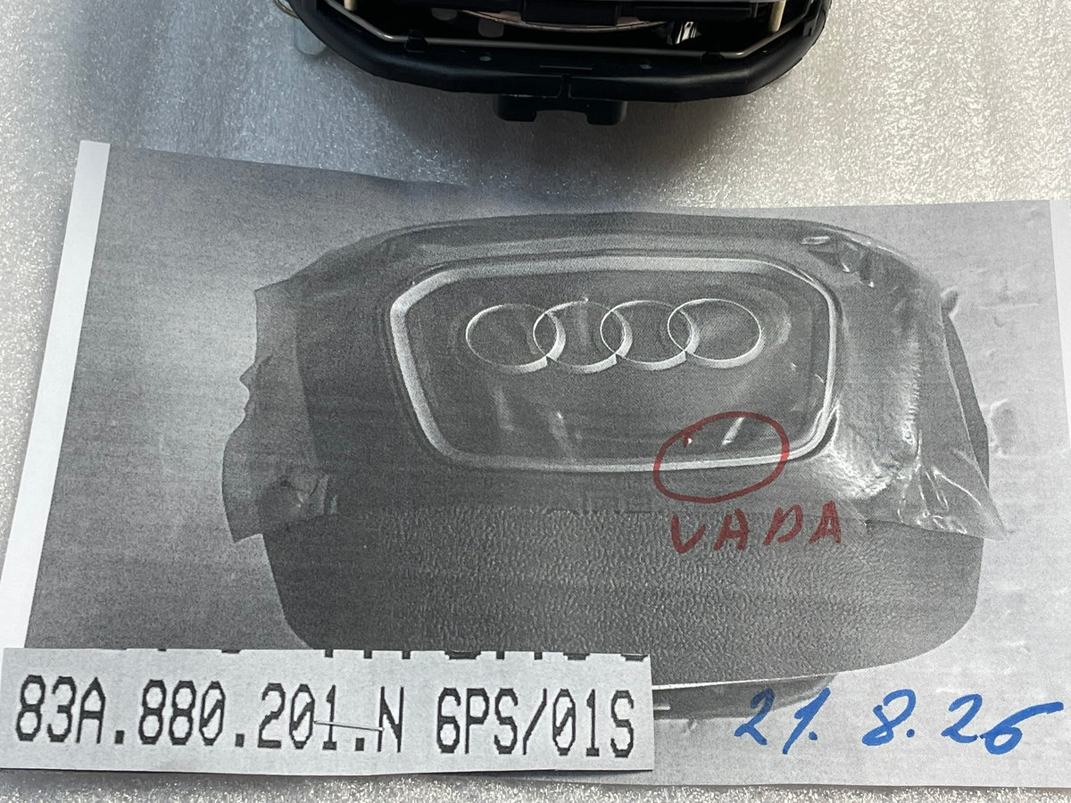 Airbag řidiče Audi Q3 / RSQ3 – 83A880201N Orig. (Škrábnutý)