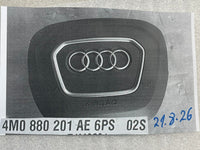 airbag řidiče Audi Q7 / Q8 – 4M0880201AE Orig.