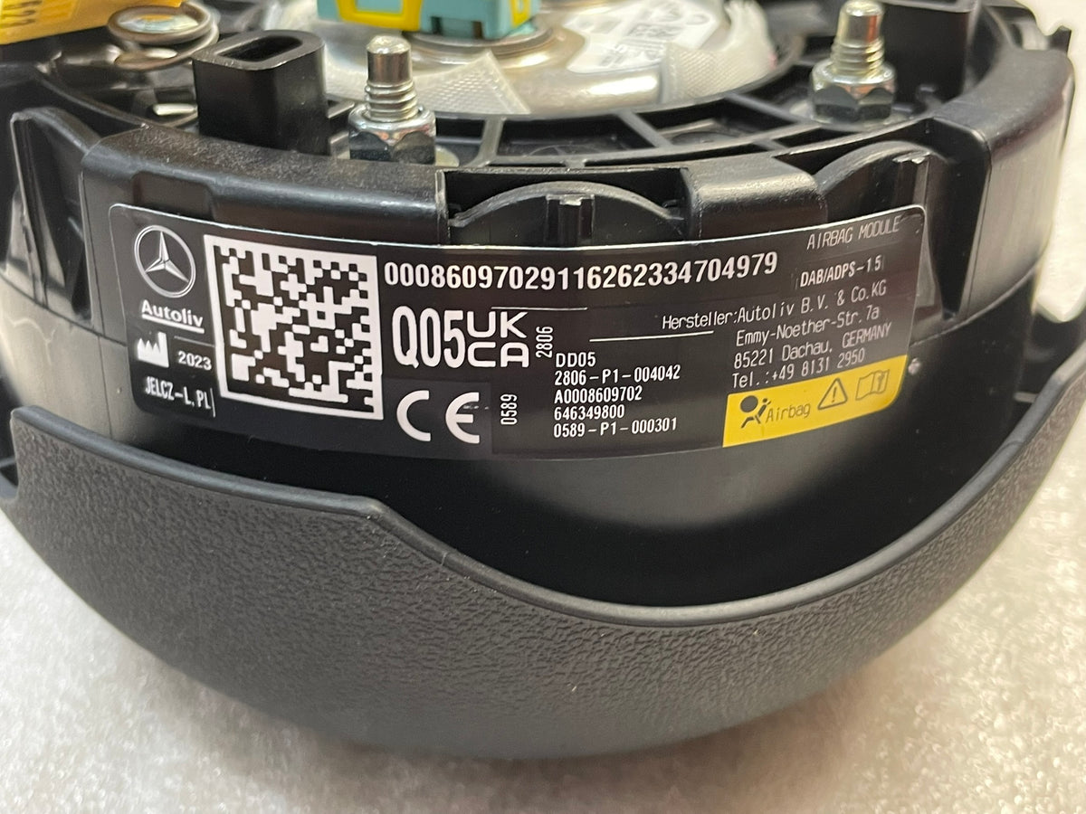 Mercedes-Benz E-Class / CLS / AMG GT / SL airbag řidiče do volantu A0008609702 9116