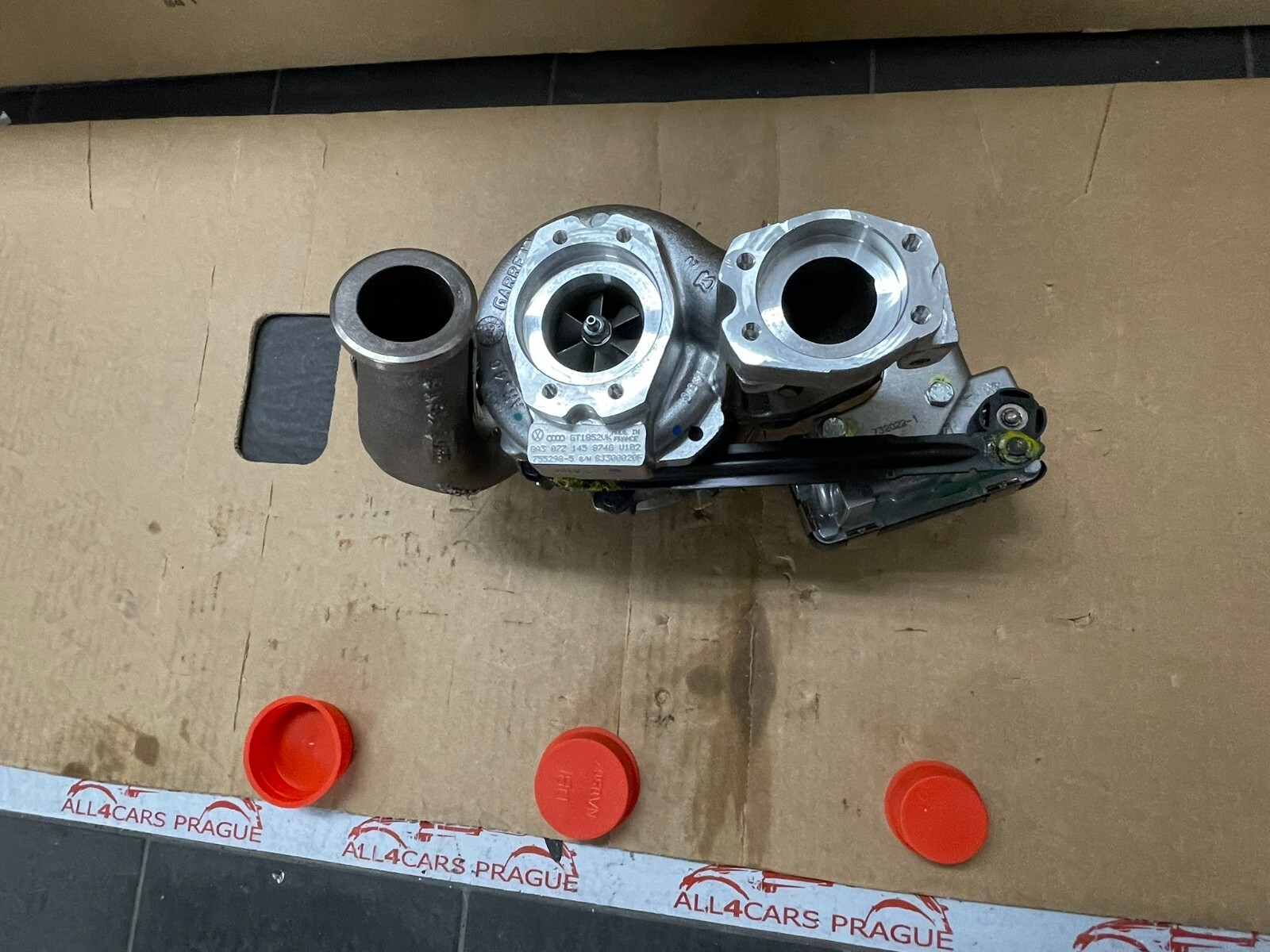 07Z145874G VW PHAETON 5.0 TDI -AJS- V10 TURBOLADER RECHTS 07Z145874G ORIG.NEU VW - Obrázek 15