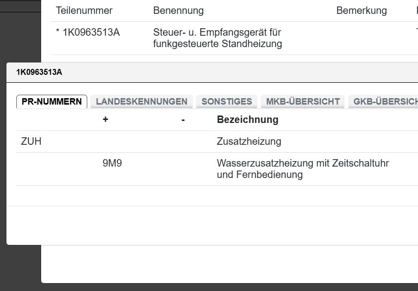 1K0963513A VOLKSWAGEN STANDHEIZUNG STEUERGERÄT WEBASTO 1K0963513A ORIG FAST NEU - Obrázek 12