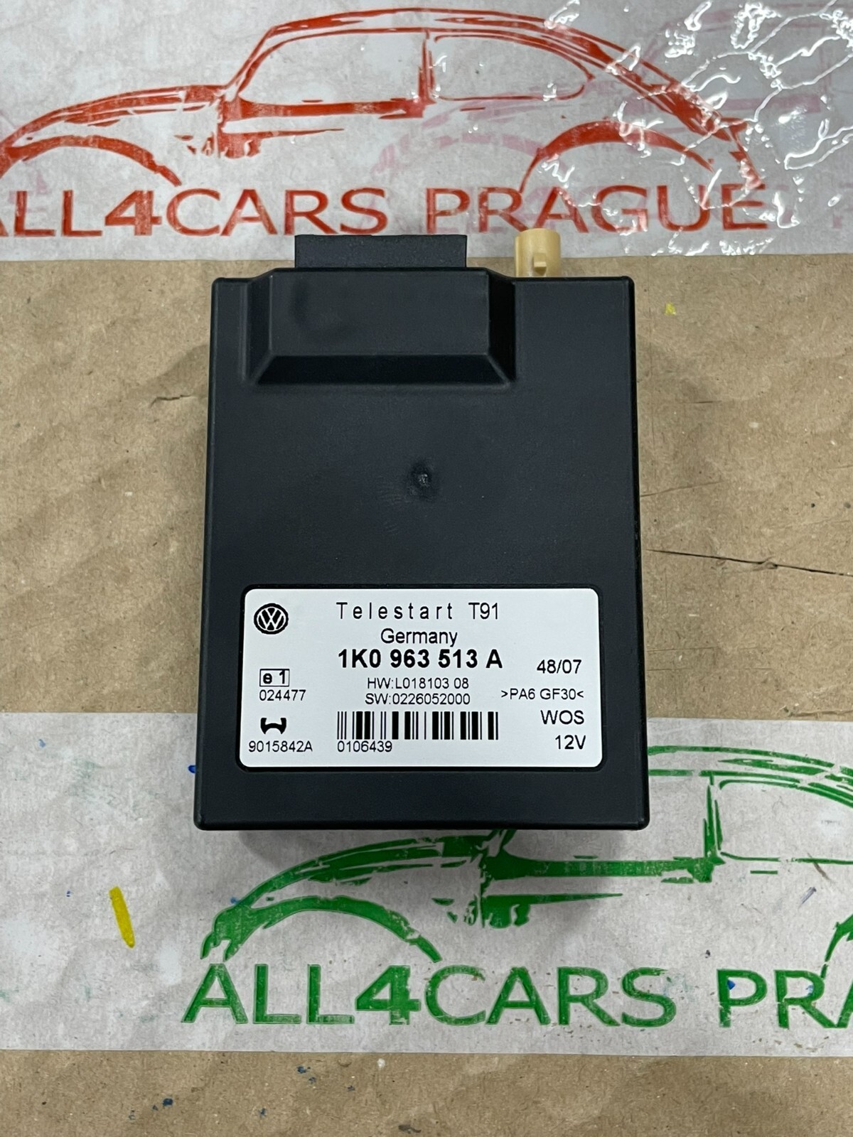 1K0963513A VOLKSWAGEN STANDHEIZUNG STEUERGERÄT WEBASTO 1K0963513A ORIG FAST NEU