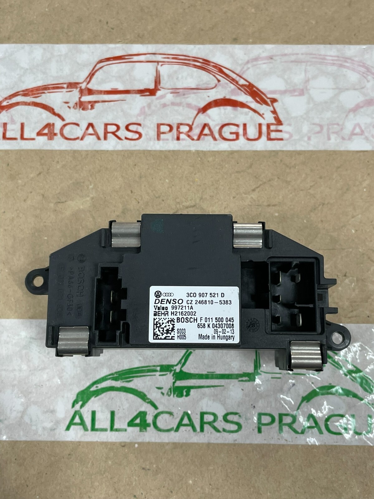 3C0907521D VW AUDI ŠKODA SEAT HEIZGEBLÄSE GEBLÄSEREGLER 3C0907521D FAST NEU TEIL - Obrázek 5