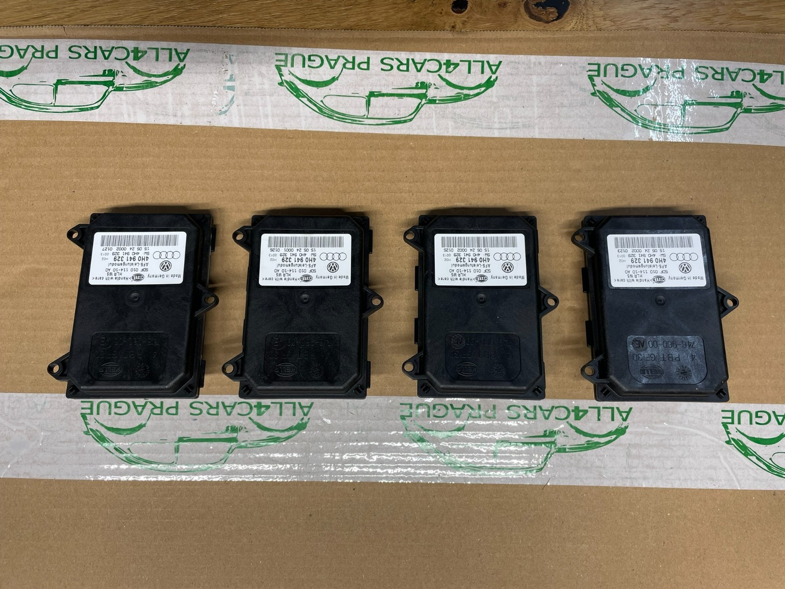 4H0941329 AUDI VW ŠKODA STEUERGERÄT FÜR KURVENLICHT 4H0941329 XENON ORIG.NEU !!! - Obrázek 9